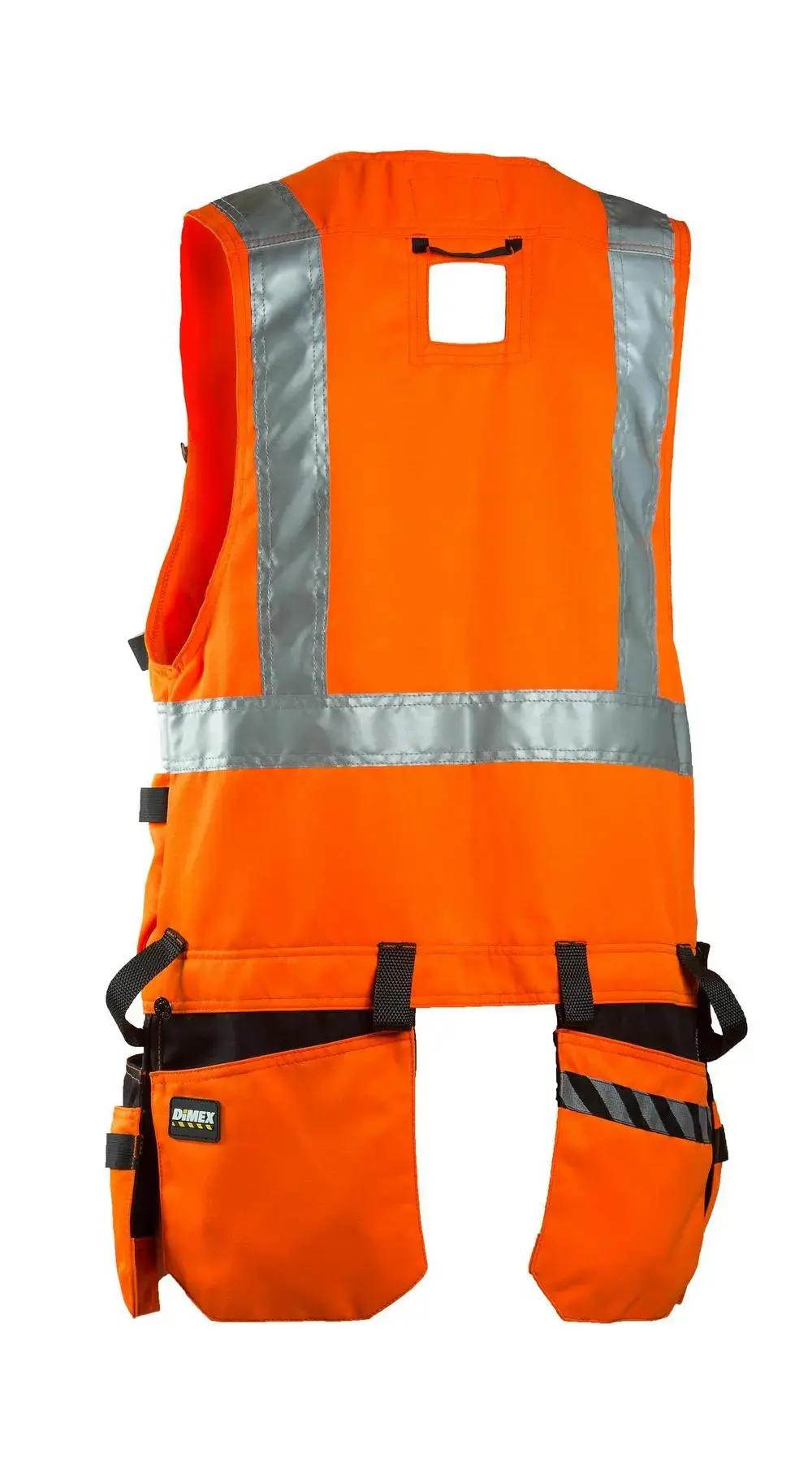 Жилет рабочий мужской летний RONTA JT904 с навесными карманами оранжевый