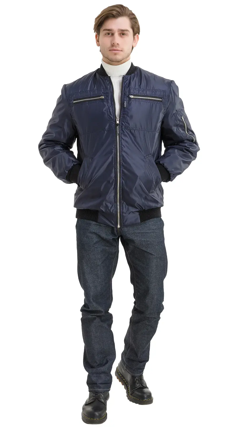 Куртка рабочая мужская зимняя утепленная Восток-Сервис "Штурман" синяя