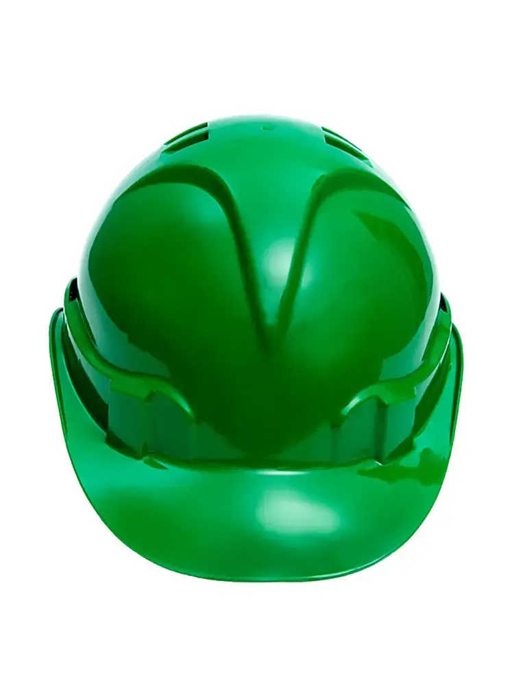 Каска защитная "ЕВРОПА-ЛЮКС" зеленая
