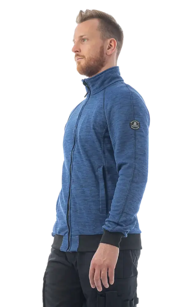 Толстовка флисовая Brodeks KS241, синий