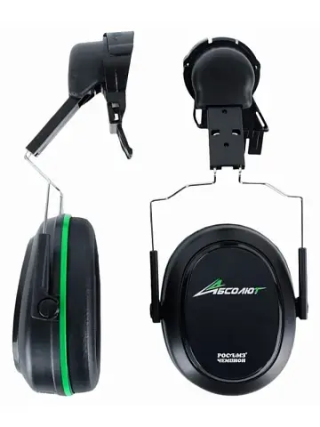 Наушники противошумные СОМЗ-35 АБСОЛЮТ (30 дБ) с креплением на каску