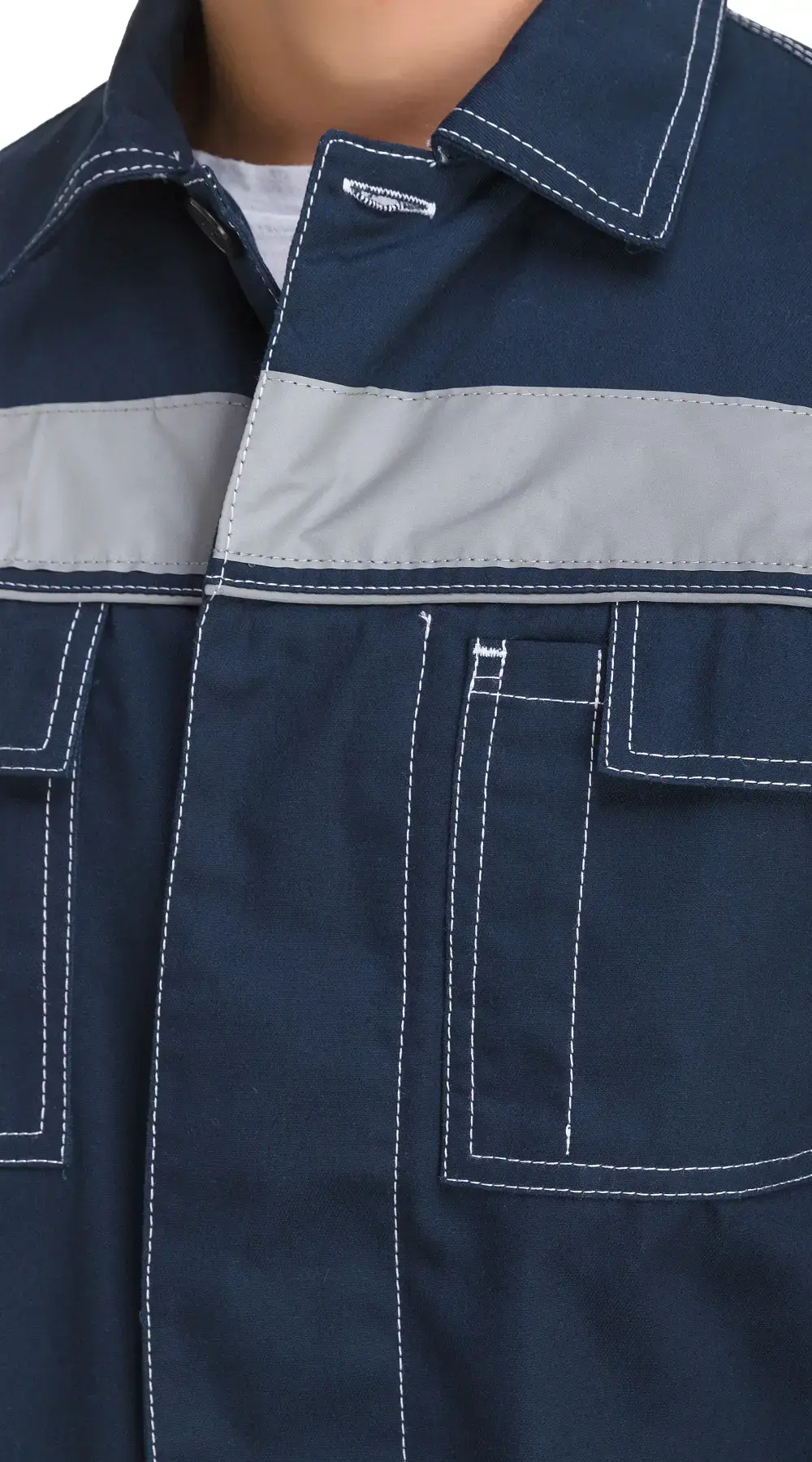 Костюм рабочий мужской летний RONTA KS821 с брюками т. синий