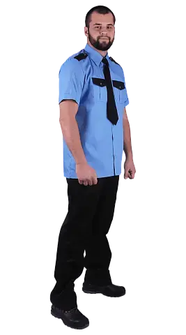 Сорочка мужская "Охранник" с коротким рукавом Сорочка мужская "Охранник" с коротким рукавом