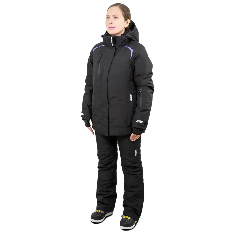 Зимняя женская куртка BRODEKS KW208, черная 