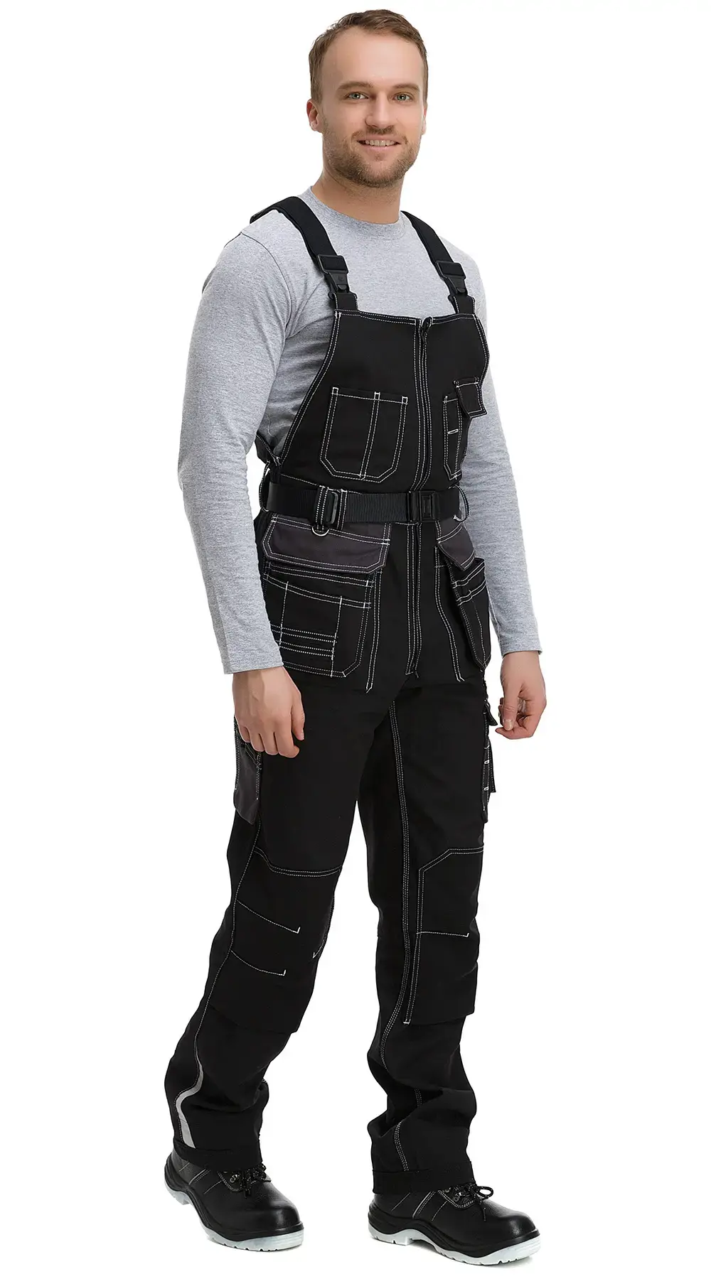 Полукомбинезон мужской летний Техноавиа "Стокгольм" черный