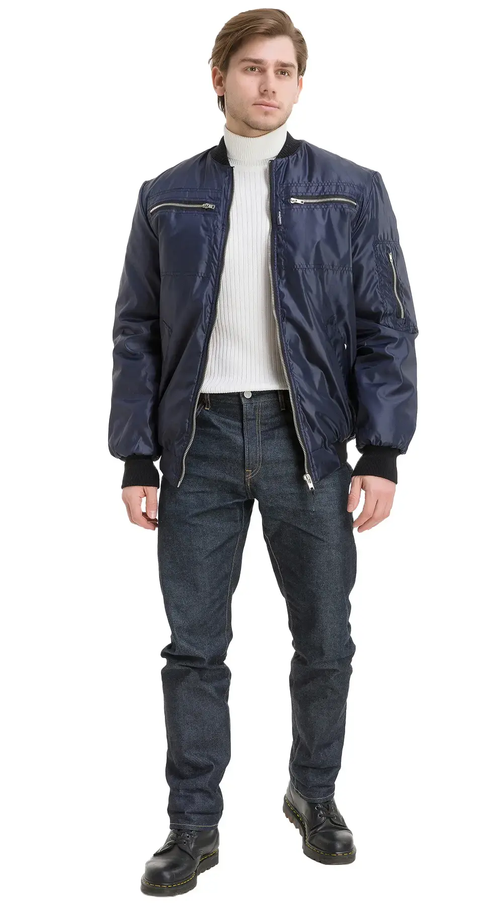 Куртка рабочая мужская зимняя утепленная Восток-Сервис "Штурман" синяя