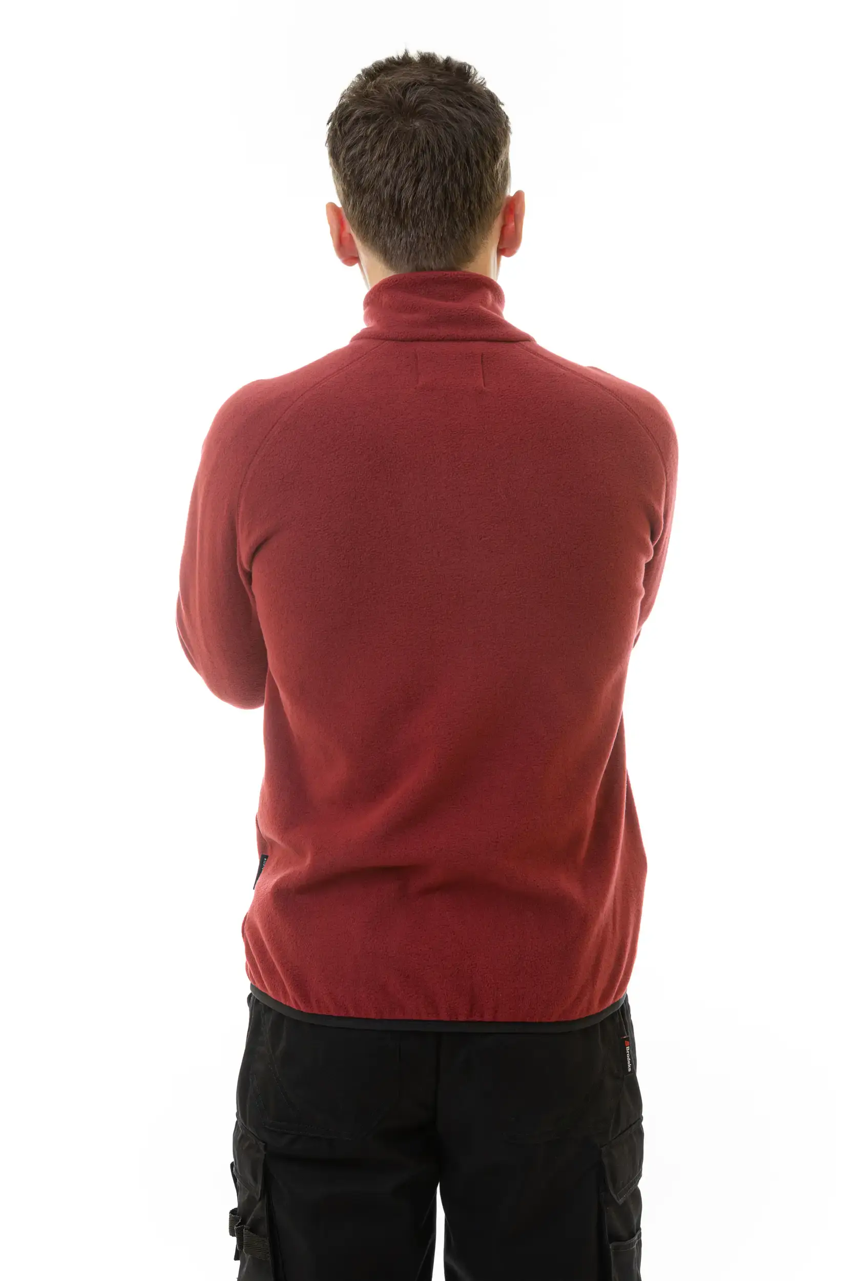 Толстовка флисовая BRODEKS KS211, бордо Толстовка флисовая BRODEKS KS211, бордо