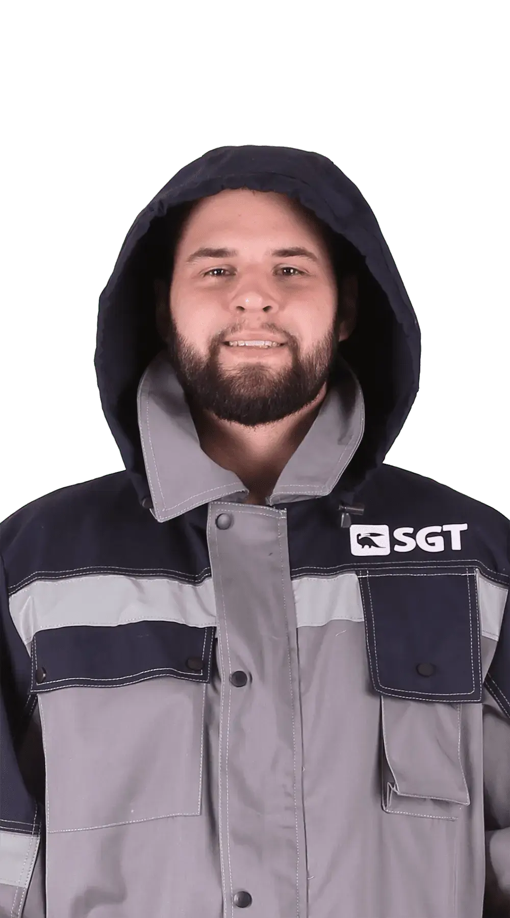 Костюм рабочий мужской летний RONTA KSSGT светло-серый, темно-серый