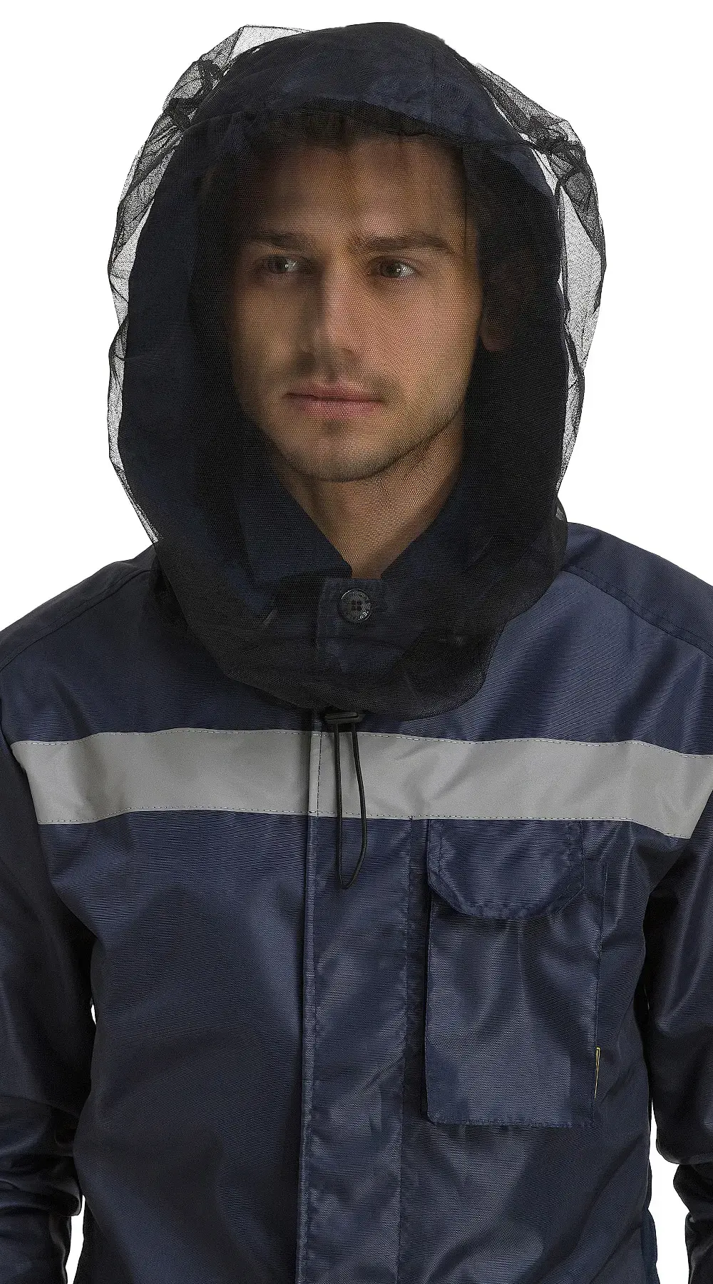 Костюм нефтяника рабочий летний защитный RONTA KS502 Нефть-Антистат темно-синий