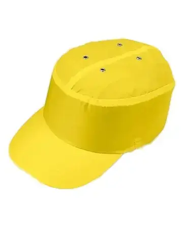 Защитная каскетка Ампаро Престиж желтая