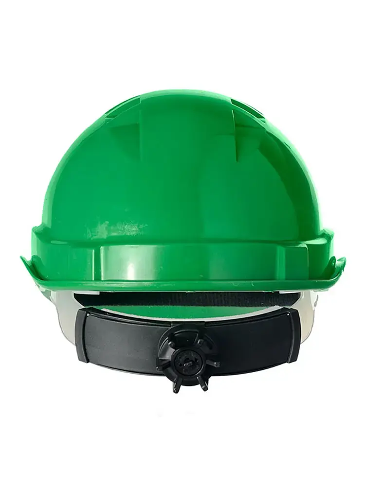 Каска защитная "ЕВРОПА-ЛЮКС" зеленая