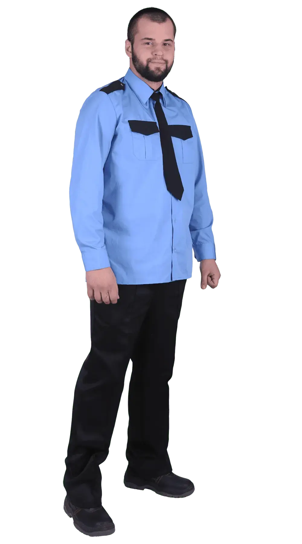 Сорочка мужская "Охранник" с длинным рукавом