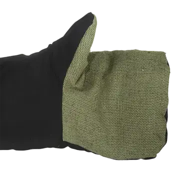 Рукавицы утепленные с брезентовым наладонником