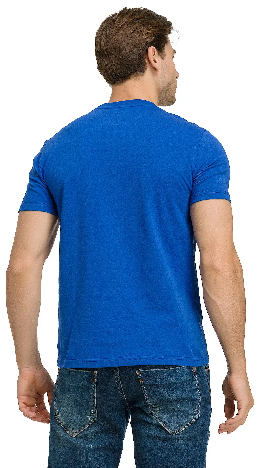 Футболка мужская RONTA FUT001 васильковая