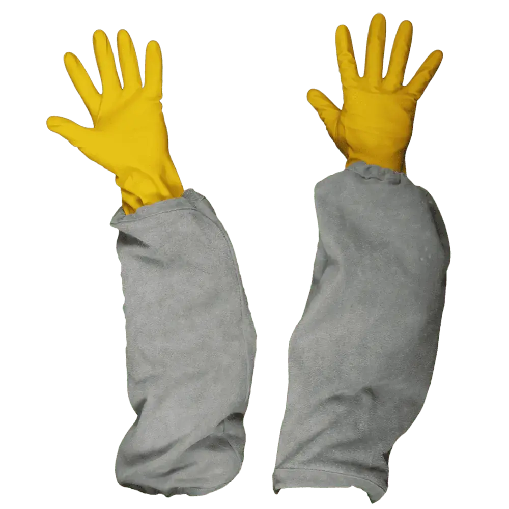 Нарукавники спилковые