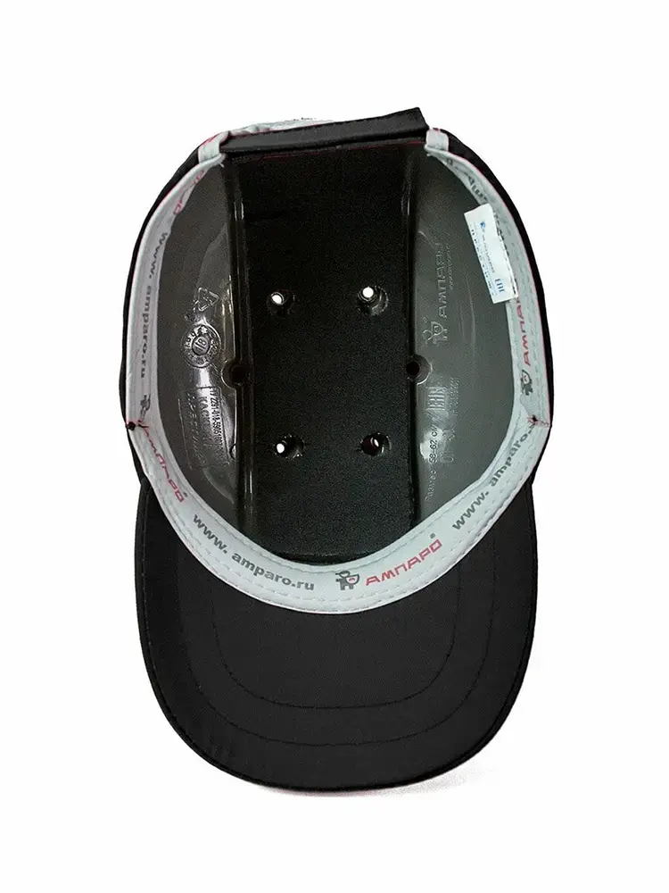 Защитная каскетка Ампаро Престиж черная