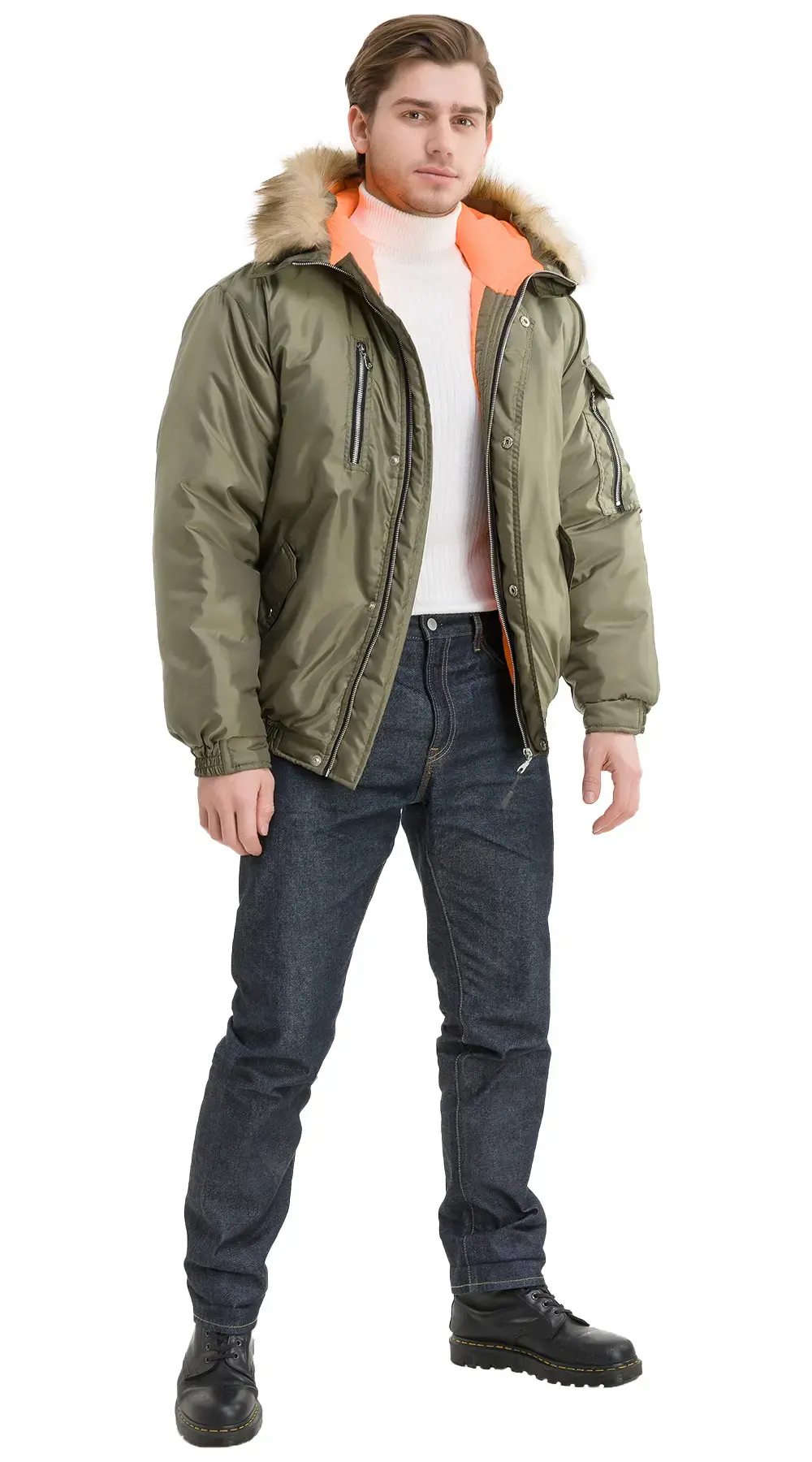 Куртка рабочая мужская зимняя утепленная Эталон "Аляска" хаки