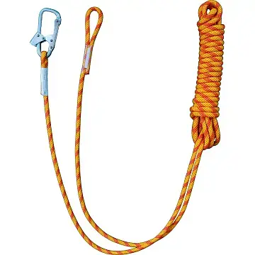 Строп из каната 20 м, с монтажным карабином и крепежной петлей Строп из каната 20 м, с монтажным карабином и крепежной петлей
