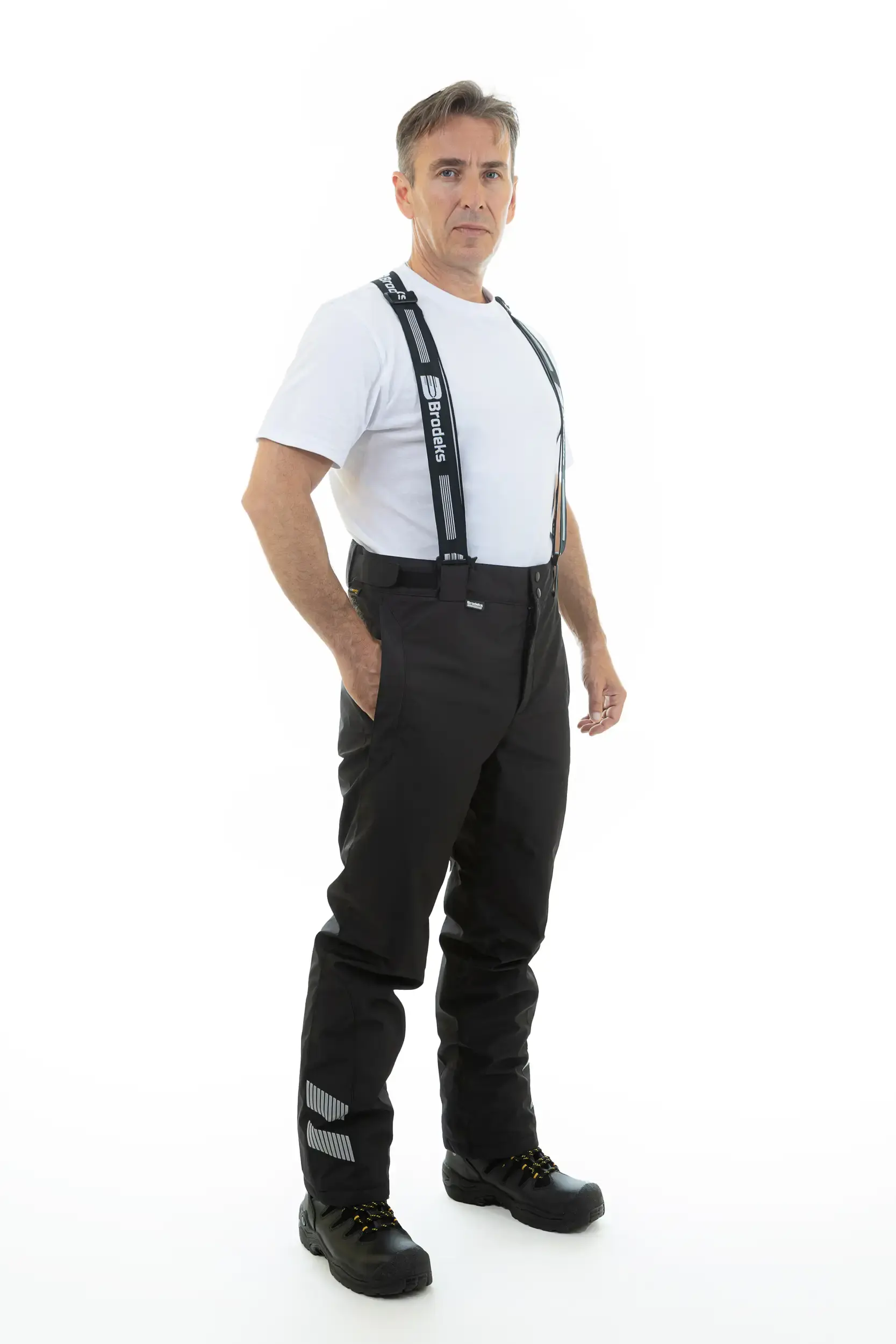 Зимние брюки BRODEKS KW306, черный