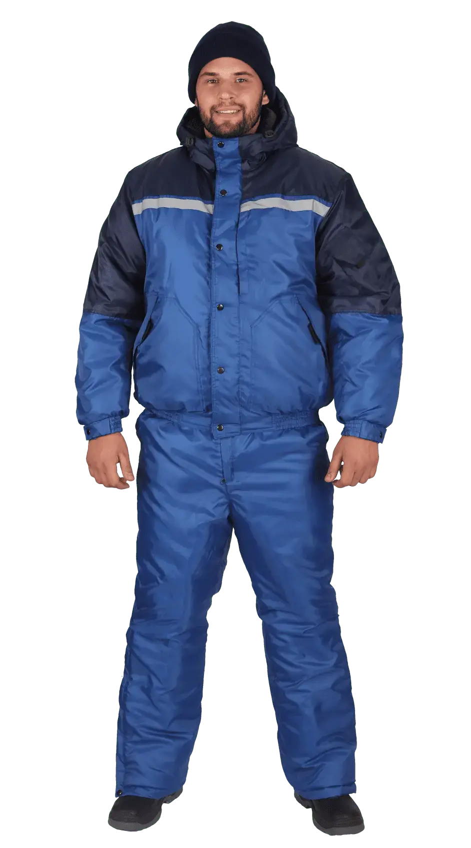 Костюм "Стим" (василек/т.синий)