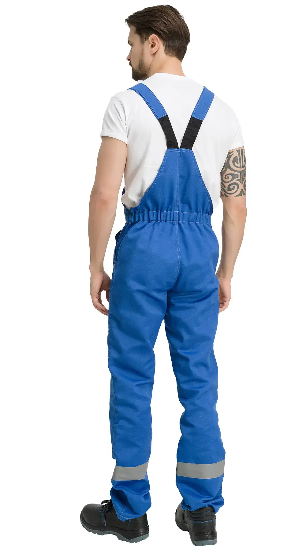 Полукомбинезон рабочий мужской летний RONTA PL504 васильковый