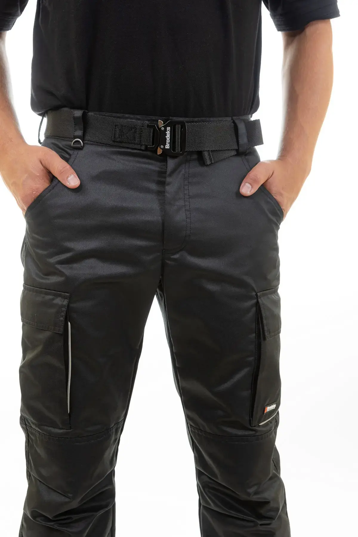 Ремень BRODEKS KМ102 черный 117см