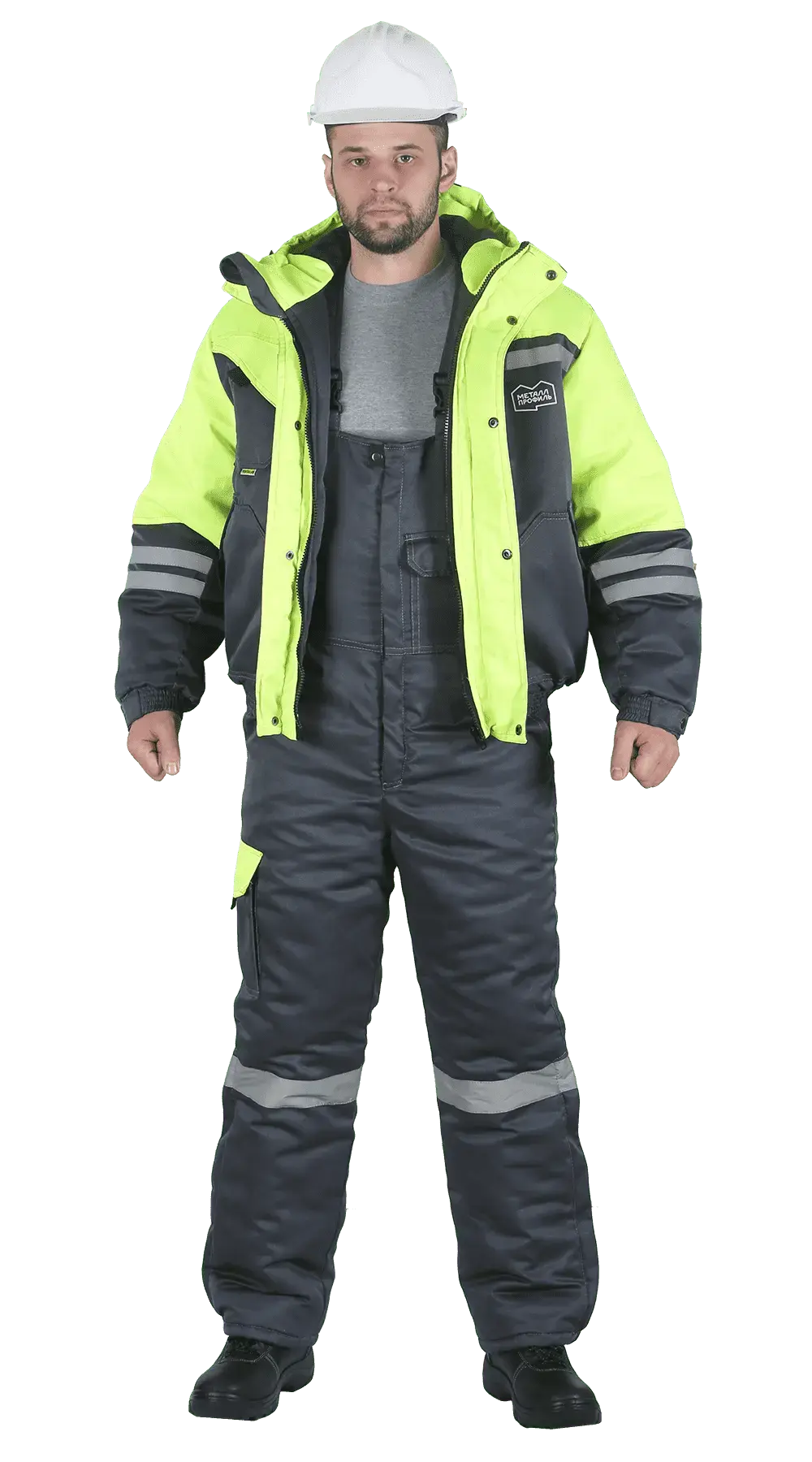 Костюм рабочий мужской утепленный зимний RONTA KS "МЕТАЛЛ-ПРОФИЛЬ" 