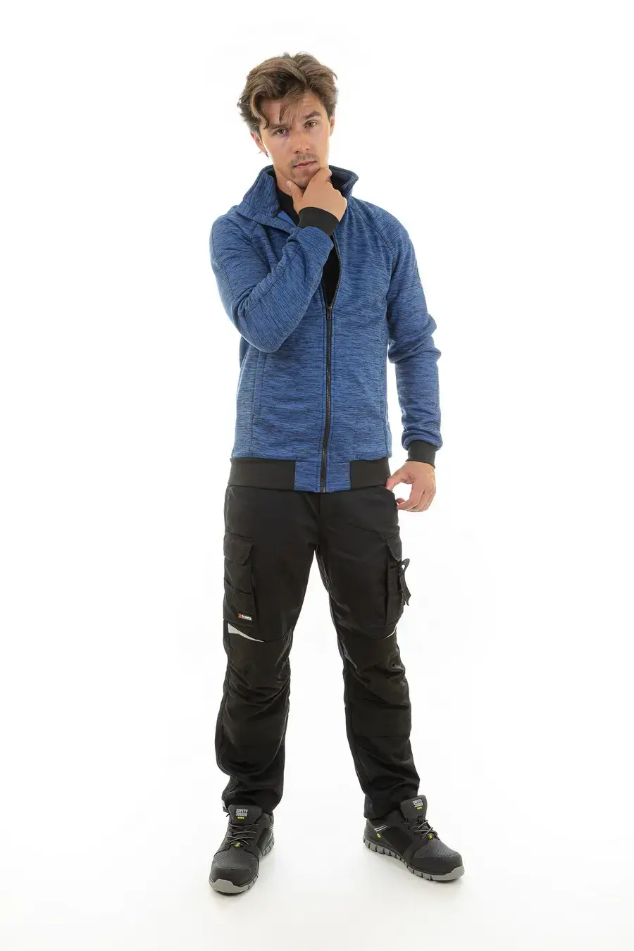 Толстовка флисовая BRODEKS KS 211 cation, синий