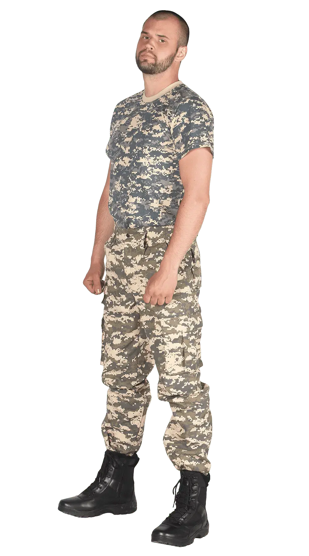 Брюки на резинке (аккупат)