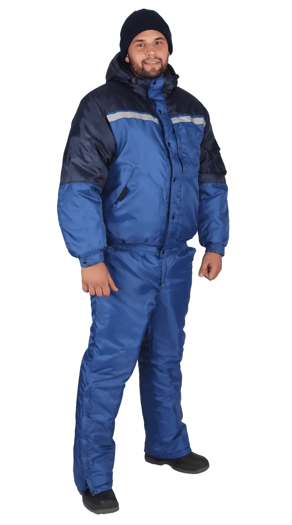 Костюм "Стим" (василек/т.синий)