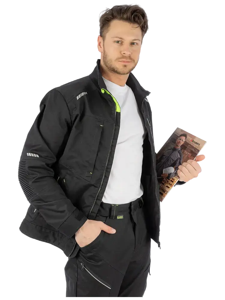 Куртка мужская летняя BRODEKS KS209, черный