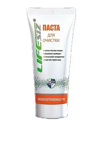 Паста очищающая для мытья сильнозагрязненных рук "Элен"