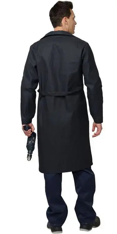 Халат рабочий мужской летний RONTA HL402 черный