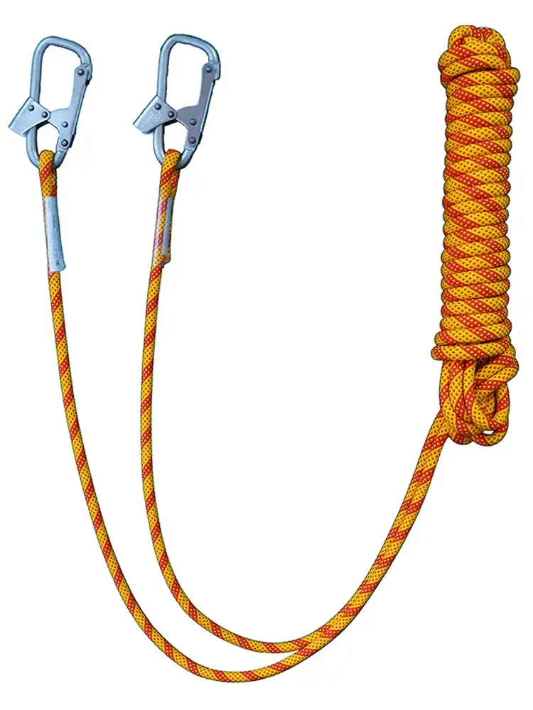 Строп из каната 25 м с двумя монтажными карабинами