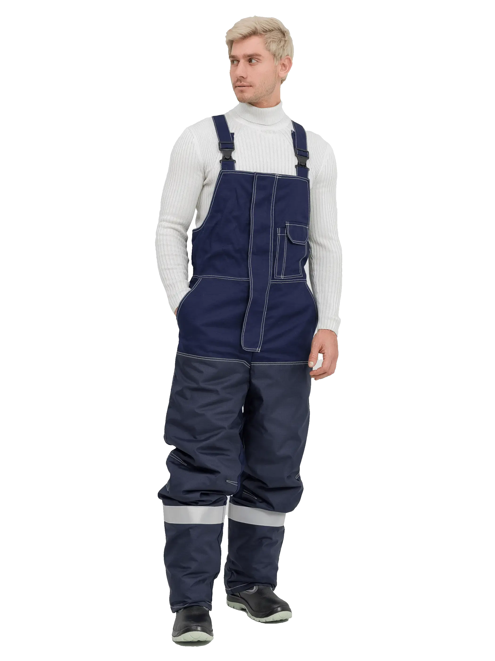 Костюм нефтяника рабочий утепленный защитный RONTA KS397 Нефть-Антистат FR