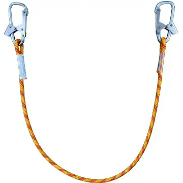 Строп из каната 1,5 м с двумя монтажными карабинами Строп из каната 1,5 м с двумя монтажными карабинами