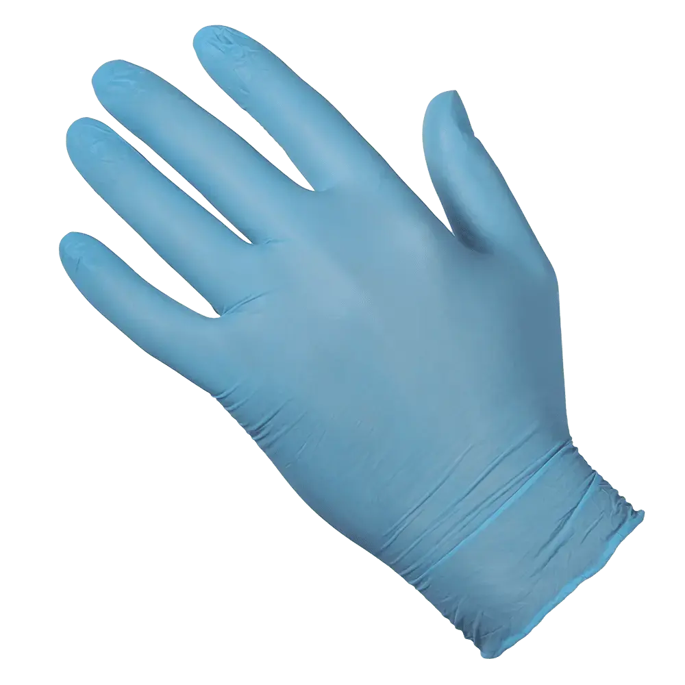 Перчатки нитриловые смотровые (н/стерил., неопудренные,  текстурированные)