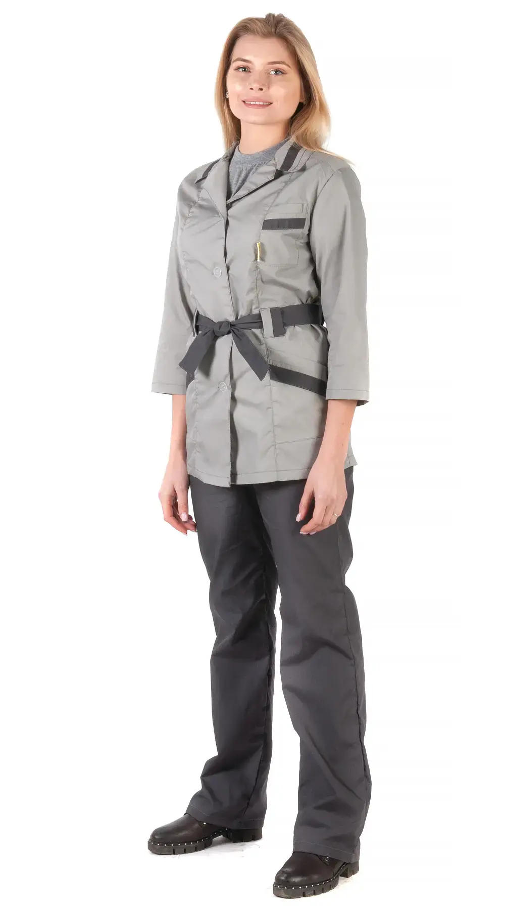 Костюм рабочий женский летний RONTA KS510 серый, темно-серый