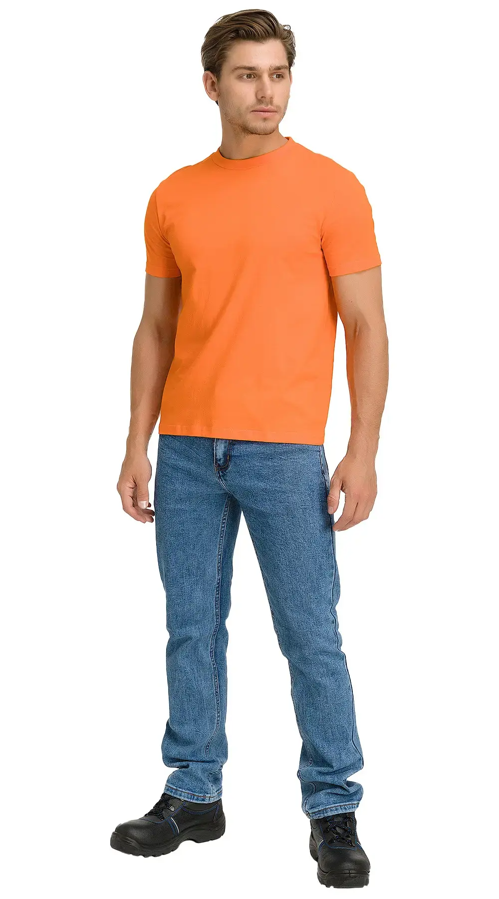 Футболка мужская RONTA FUT001 оранжевая