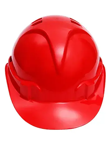 Каска защитная "ЕВРОПА" красная