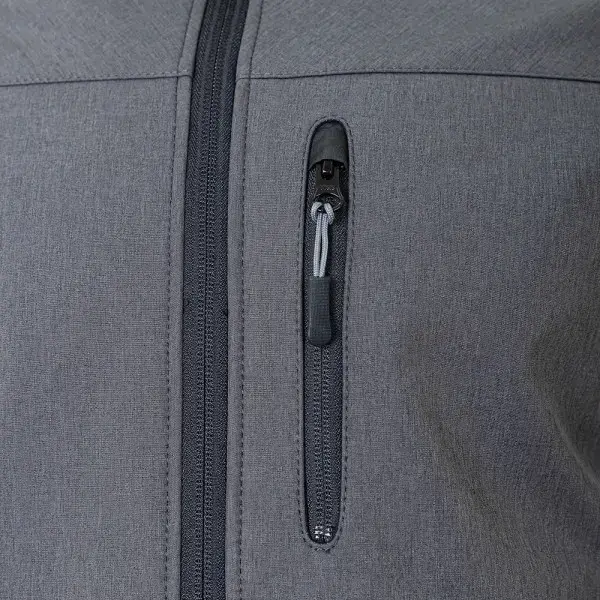 Куртка BRODEKS KS 237 софтшел, серый меланж