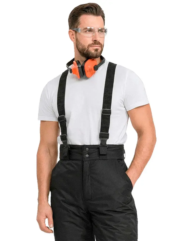 Брюки рабочие мужские утепленные RONTA BR930 MEMBRANE черные