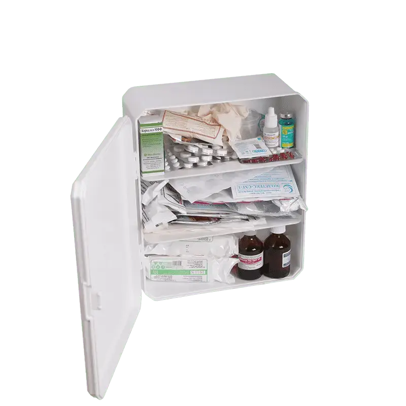 Аптечка производственная"СТС" на 30 чел. (пласт. шкаф)