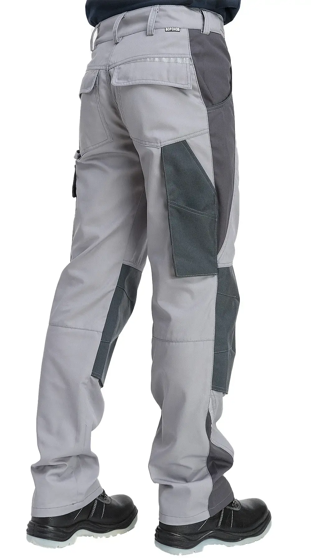 Брюки рабочие мужские летние RONTA BR2020 светло-серые, темно-серые