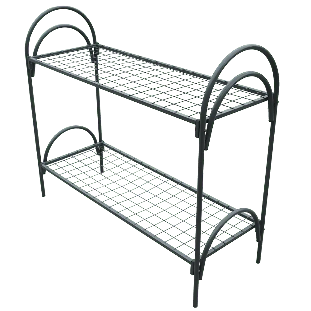 Кровать металлическая двухъярусная