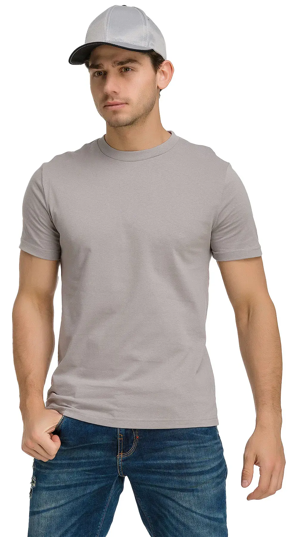 Футболка мужская RONTA FUT001 серая