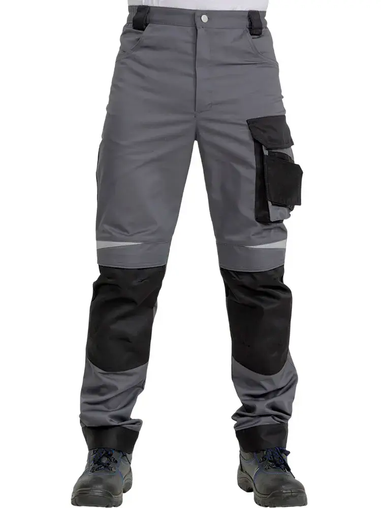 Брюки рабочие мужские летние RONTA BR209 темно-серые, черные