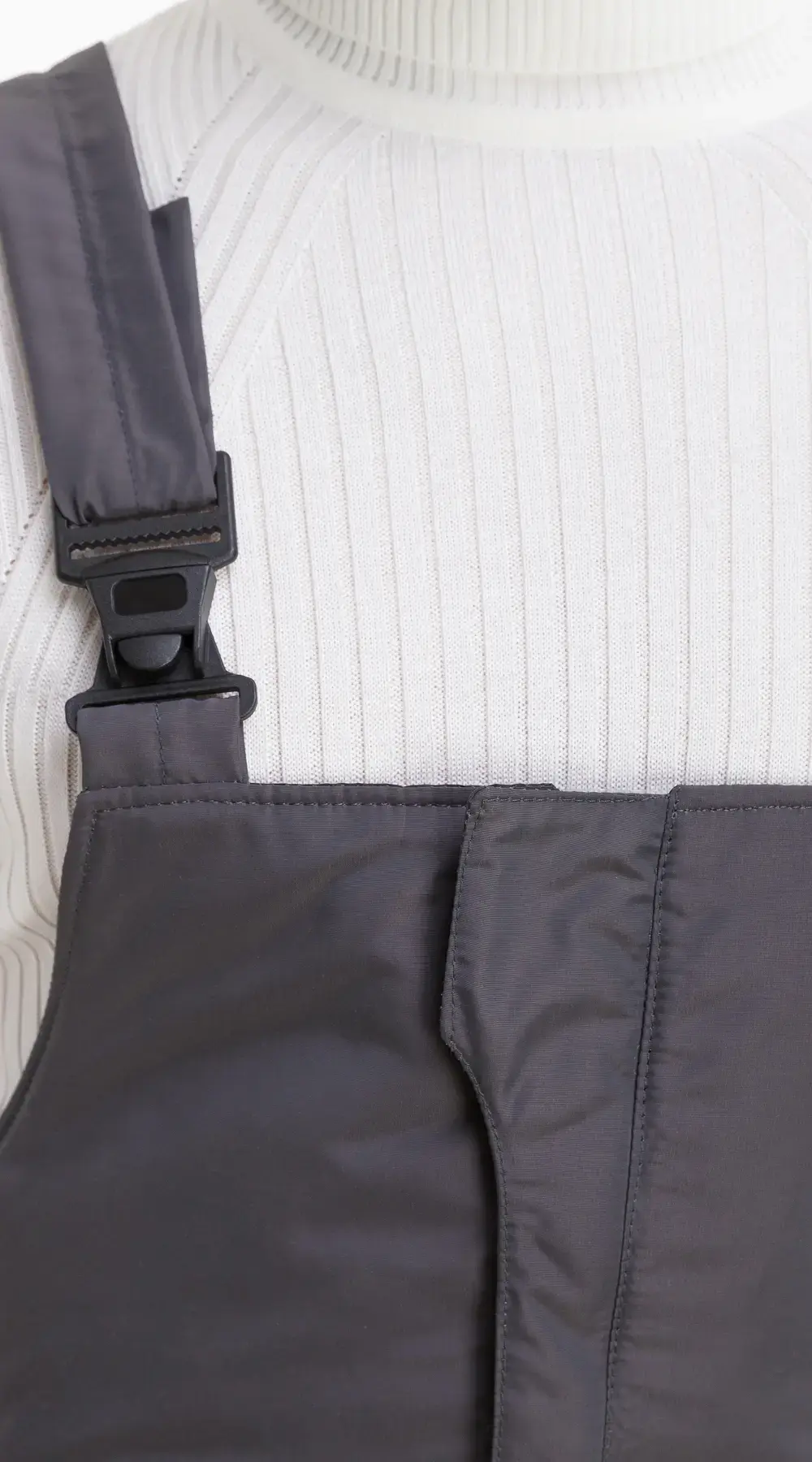 Полукомбинезон рабочий мужской утепленный зимний Восток-Сервис "Конструктор" серый