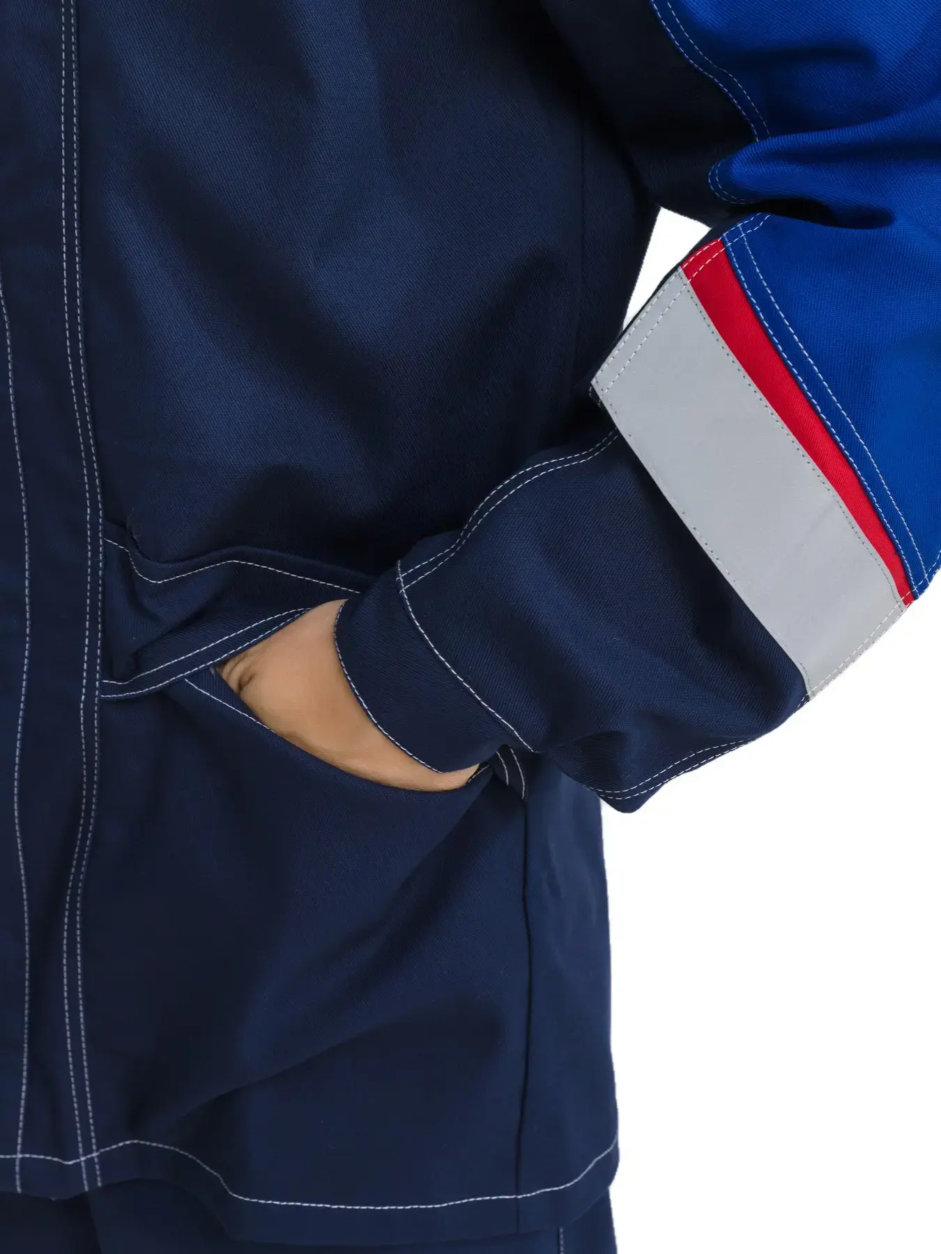 Костюм мужской №139 "МЕГАСТАТ ФР" (т.син/вас)