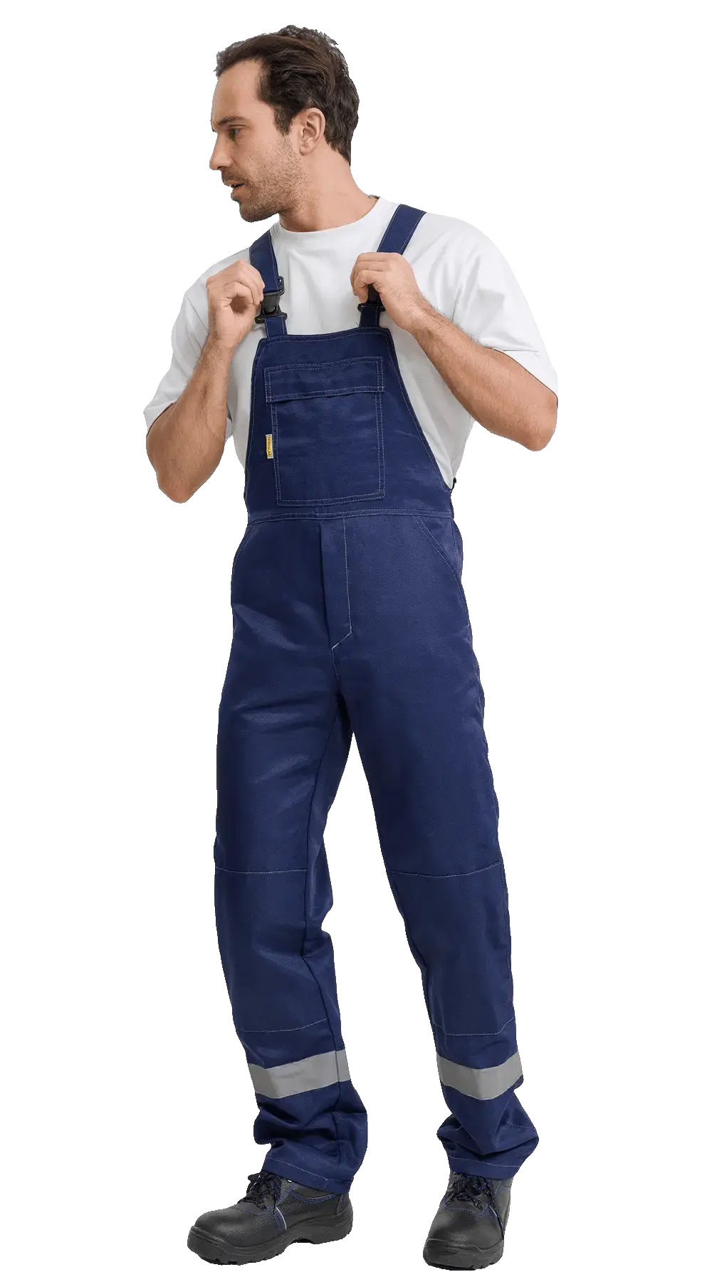 Полукомбинезон рабочий мужской летний RONTA PL504 синий